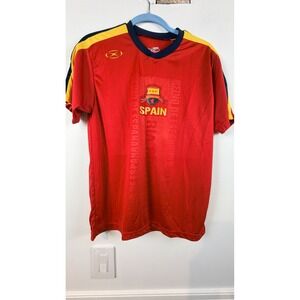 Xara Spain Soccer Jersey Red La Furia Roja Unisex Shirt Small New With Tags